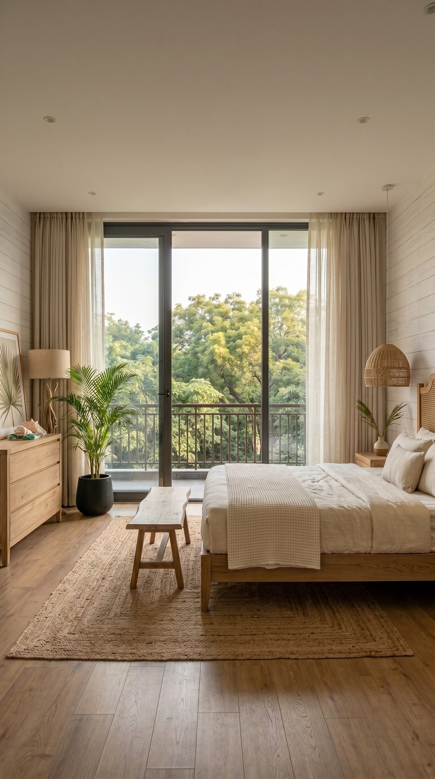 Inaaya Royal Heights — master bedroom interior concept (indicative)